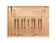 Набор из 41 деревянного кубика Античный Храм 2 для детей от 1 года